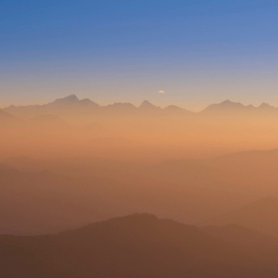 Sunrise At Binsar
