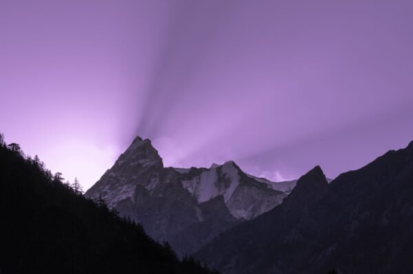 Sunrise On Sudershan Peak