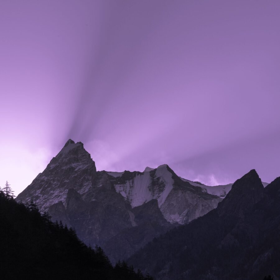 Sunrise On Sudershan Peak
